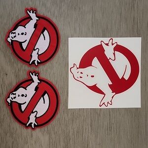Ghostbusters Logo Embroidered Patches
